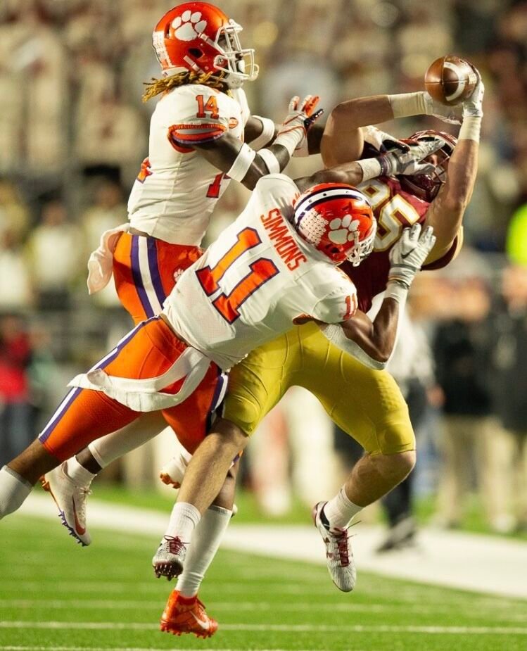 College football game action